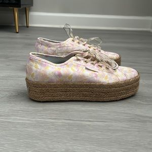 Superga X Love Shack Fancy Platform Espadrilles - Size 39.5